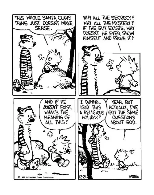 Calvin & Hobbes comic