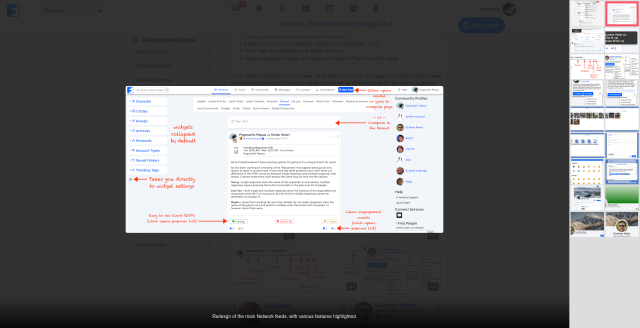 Vorschau auf das Redesign von randompenguin.