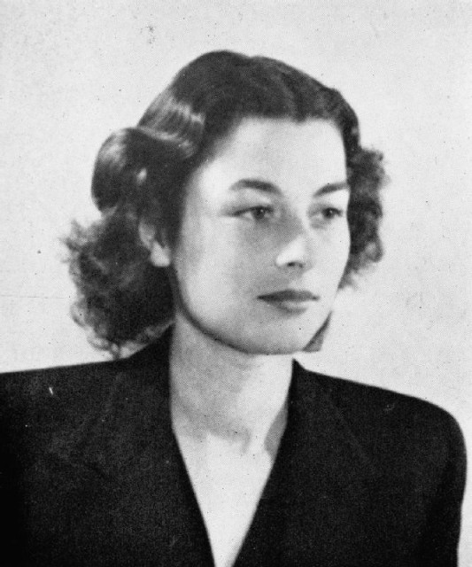 photo of Violette Szabo. She is a white woman with darkish hair