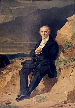 Portrait de Charles Fourier, fondateur du Phalanstère.
Toile, école de Jean Gigoux, 1835.