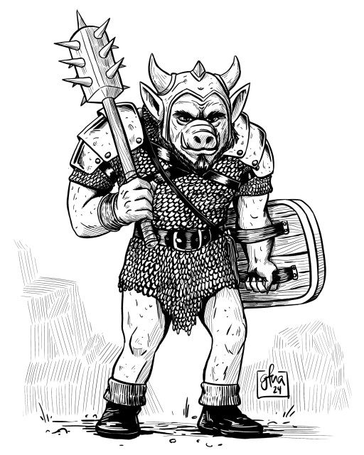 Pig-faced orc
