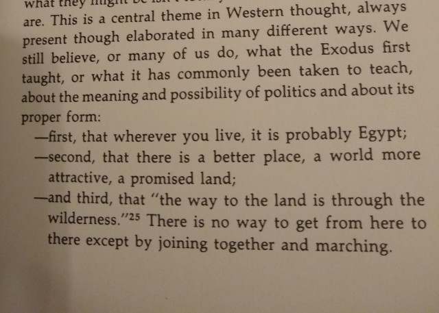 Michael Walzer, Exodus and Revolution.