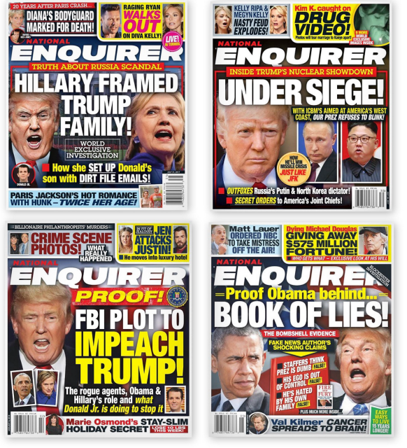 More National Enquirer covers