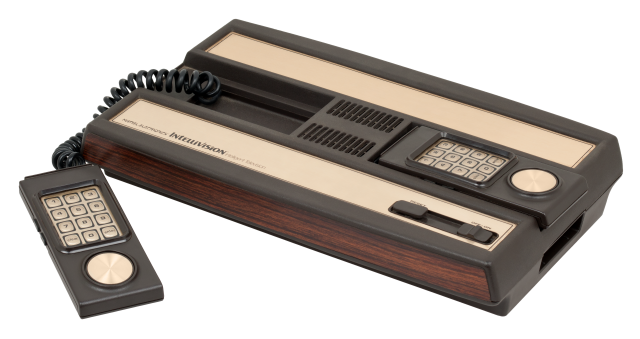 An Intellivision gaming console.