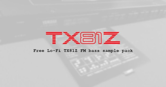 PdH Lofi TX81Z FM Bass Sample Pack