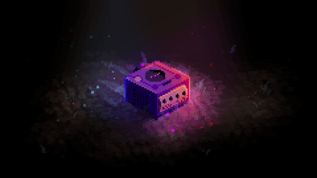 lonely game cube