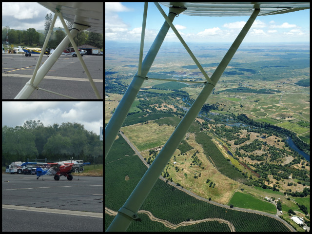 Flew across central valley into Columbia, CA (O22) where I crossed paths with "Youtube pilots".