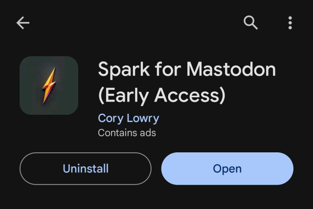 Spark for Mastodon