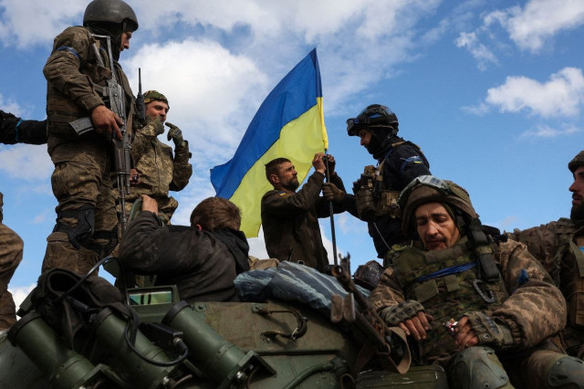 Ukraine Defenders at work