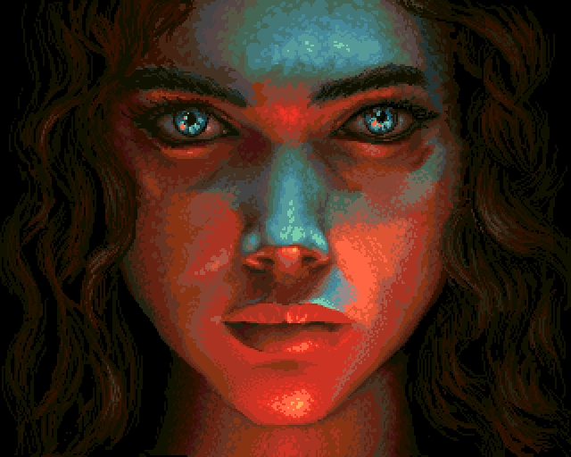 pixelart portrait