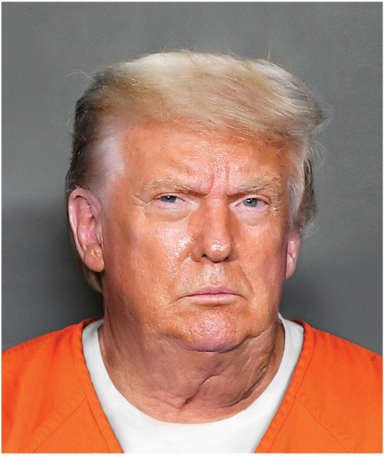 AI image of prisoner Donald Trump