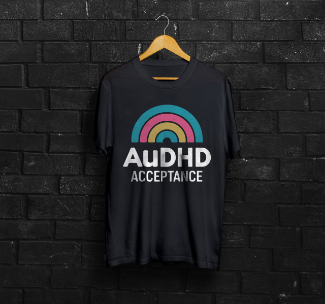 "AuDHD Acceptance" t-shirt