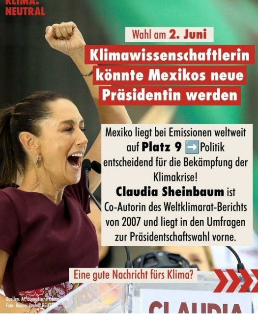 Claudia Sheinbaum könnte Präsidentin von Mexiko werden