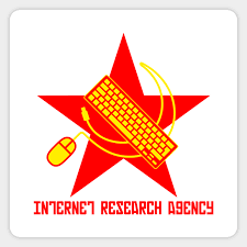  Internet Research Association, which was a product of Russian psyops, a firm once owned by Yevgeny Prigozhin, who we, you know, dared to, you know, challenge Putin and then mysteriously died in a plane crash.