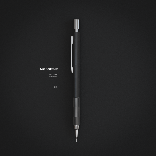 Mechanical Pencil | 3D Visualization with Blender & Cycles
