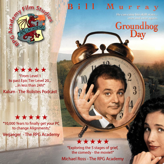 Cover of The RPG Academy Film Studies dedicated to Groundhog Day