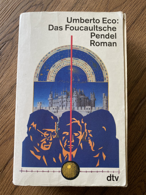 Buchcover Umberto Eco "Das Foucaultsche Pendel"