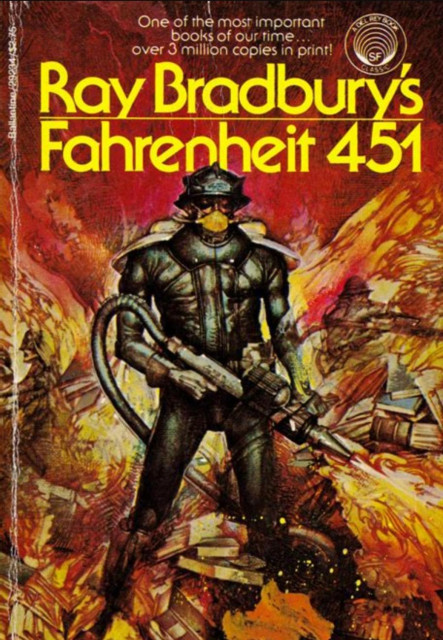Cover:

Fahrenheit 451