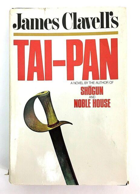 Book cover portraying a sabre...

Caption:

"JAMES CLAVELL's

TAI-PAN

author of
SHOGUN"