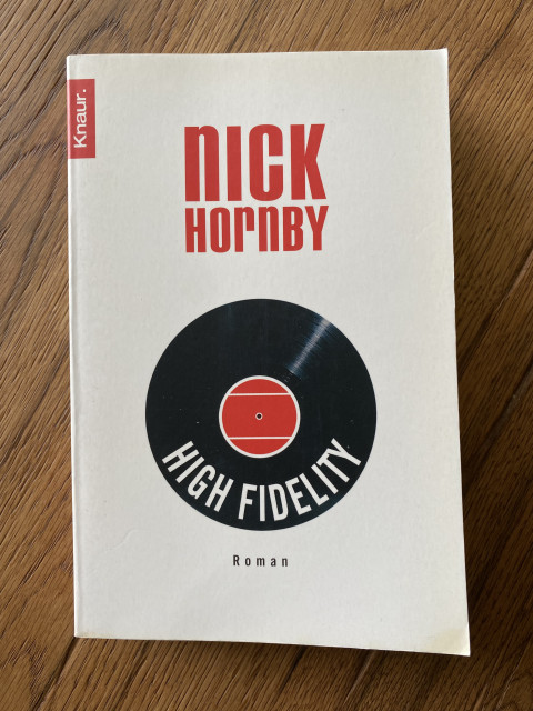Buchcover Nick #Hornby "High Fidelity"