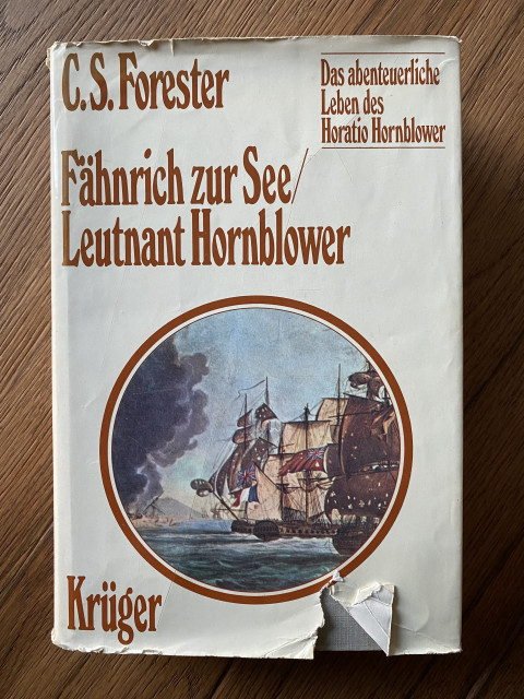 Buchcover C.S. #Forester "Fähnrich zur See - Leutnant #Hornblower"