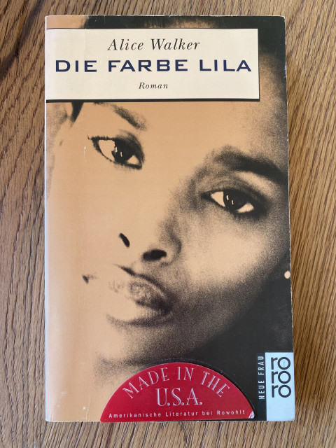 Buchcover Alice Walker "Die Farbe Lila"