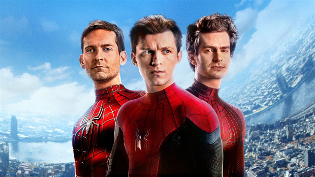 The three Spider-Men.