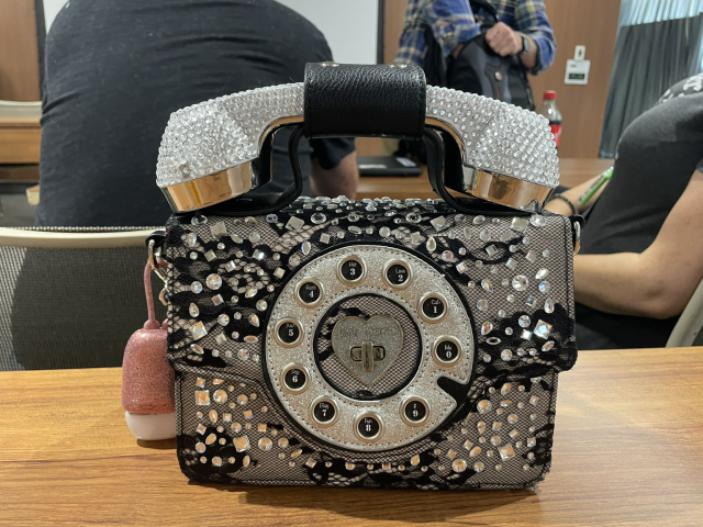 Rotary phone purse