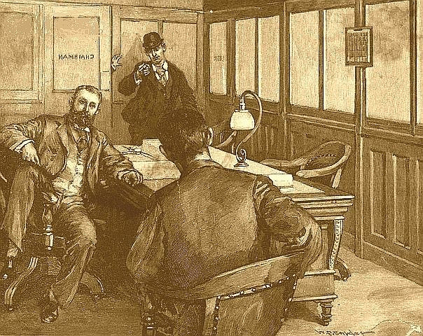 A drawing from Harper’s Weekly of Alexander Berkman attempting to assassinate Henry Clay Frick.By Drawn by W. P. Snyder – http://gale.corbis.com/search/detail/enlarge.aspx?id=10&amp;imageid=13011935&amp;search=frick+anarchist&amp;t=1&amp;psz=30&amp;pos=1, Public Domain, https://commons.wikimedia.org/w/index.php?curid=3281793