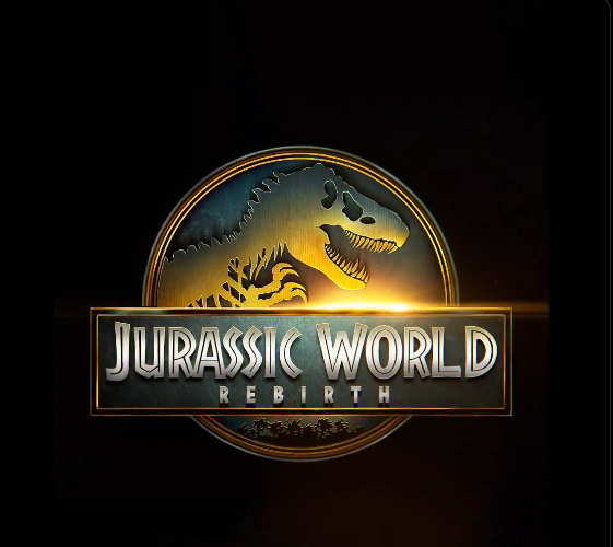 Jurassic World: Rebirth logo

A circle, within the circle is the silhouette of a T-Rex