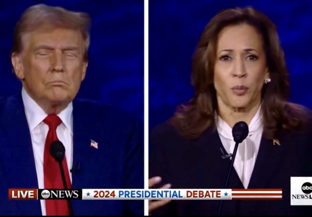 Kamala Harris on Donald Trump during the debate.