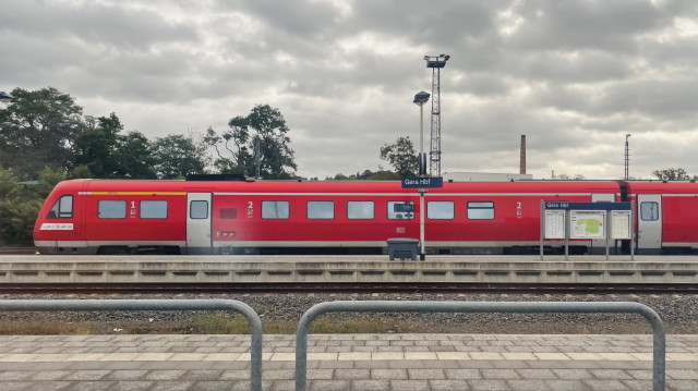 DB Class 612 DMU at Gera Hbf