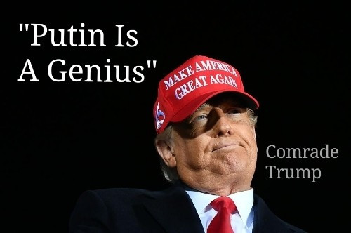 After Putin's invasion of Ukraine, Trump called him a genius!