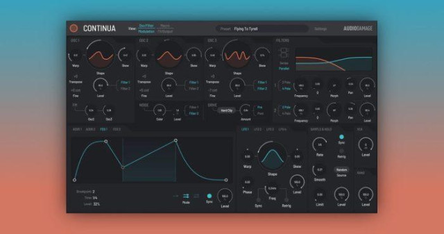 Audio Damage Continua synth