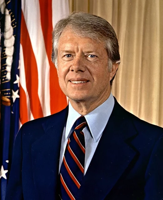 A photo of President Jimmy Carter