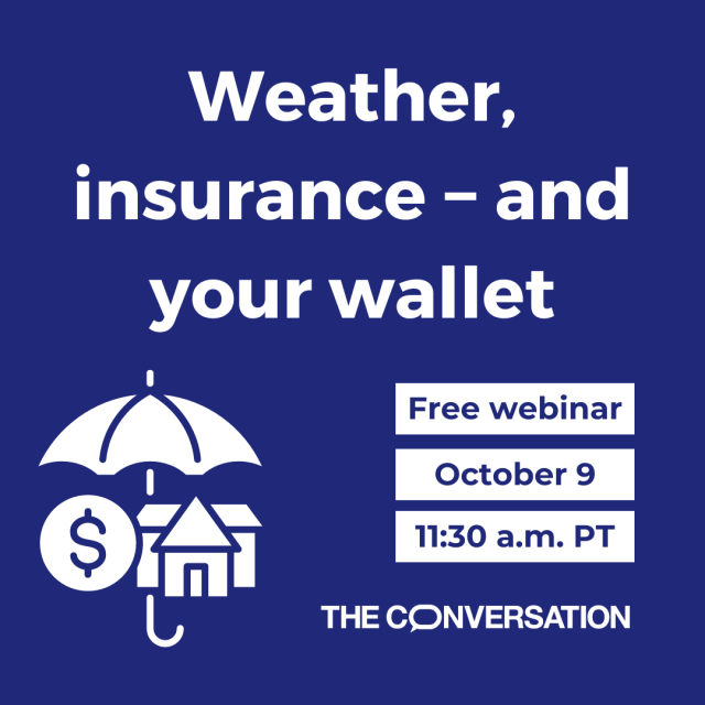 Weather, insurance – and your wallet 