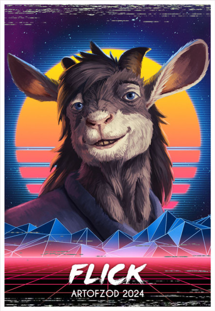 Retro goat badge - Character belongs to owner, Art by me!

➕ Follows / ⭐ Likes / 🚀 Boosts is much appreciated

( ͡° ͜ʖ ͡°)b🥔

#goat  #badge #digitalart #illustration #commission #furry #furrybadge #furryart #fantasy #retro #artwork #synthwave #80s #vaporwave #art #greenflame #MastoArt #ArtistsOnMastodon #mastodonart