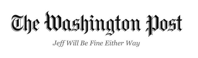 The Washington Post: Jeff Will Be Fine Either Way