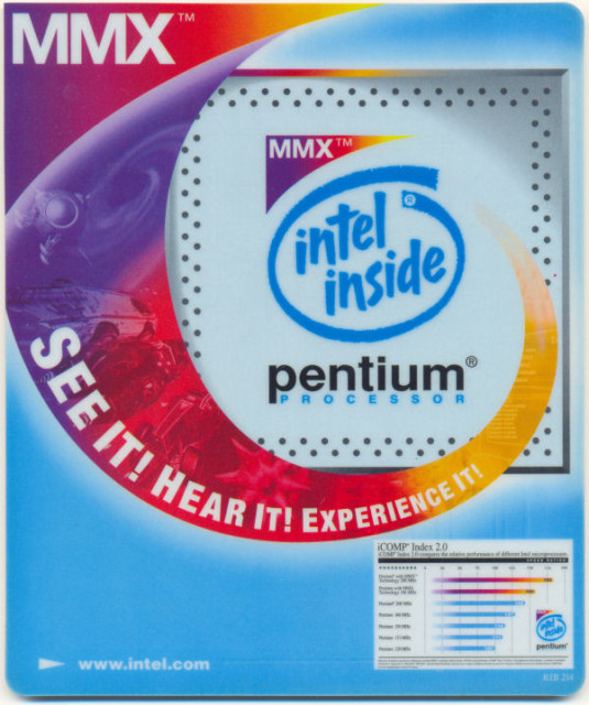 Intel Pentium MMX mousepad