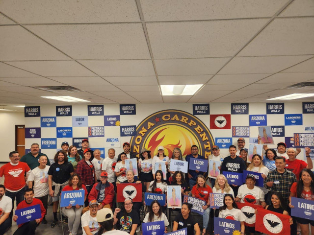 UFW canvassers get ready to hit the street to get out the vote in Arizona