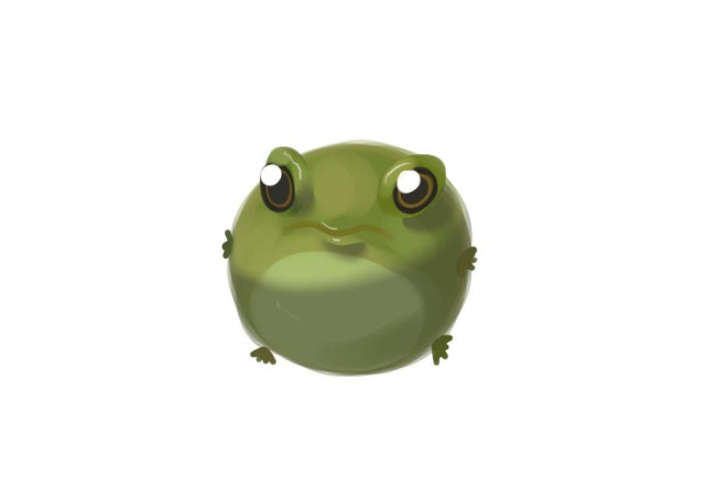 art of a spherical frog