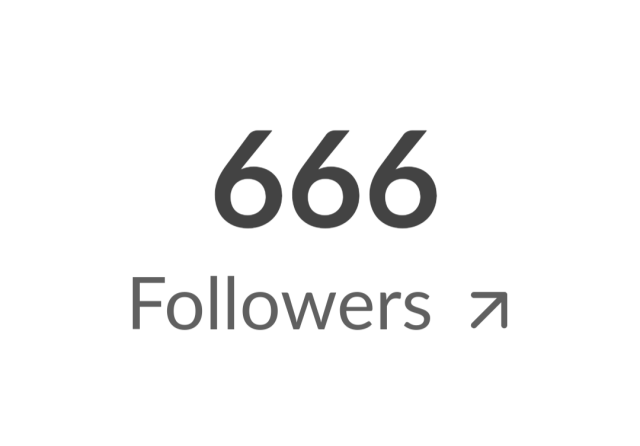 Screenshot of The Rolistes Itchio followers count amounting to 666