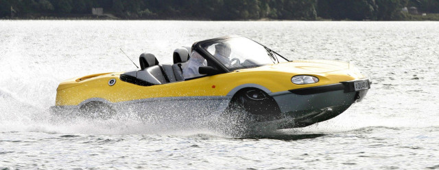 Photo of an amphibious car