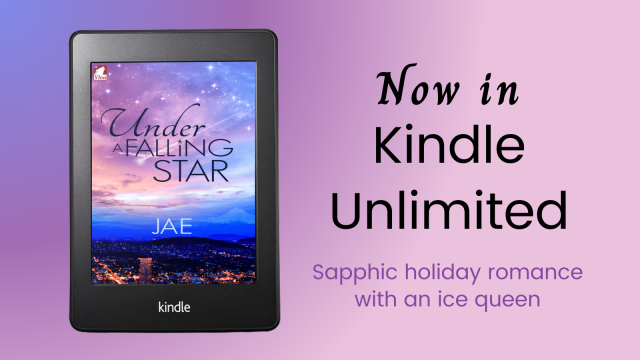 Under a Falling Star by Jae is now in Kindle Unlimited