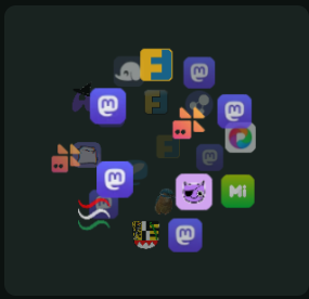 wir sehen einen Screenshot aus der Fediverse Wolke mit Firefish aus.
Darauf sieht man die Dienste und die Software, mit der die Instanzen laufen.
Darunter Misskey, Firefish, Pleroma, Akkoma, Streams , Pixelfed, Friendica, Hubzilla und auch Mastodon.
Die anderen Dienste sind deutlich mehr Instanzen als die mit Mastodon