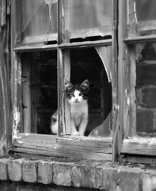 Curious kitty from window says enjoy your weekend fediverse!