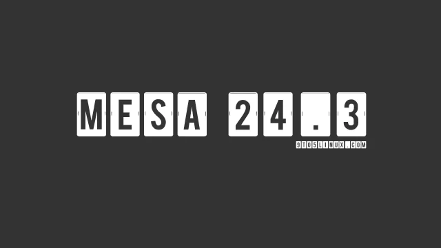 Mesa 24.3