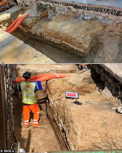 2,000-year-old Roman road revealed directly under Old Kent Road in London

A major discovery has revealed a well-preserved section of Watling Street, an ancient Roman road, beneath the modern Old Kent Road in Southwark, southeast London. 

The unearthed section of Watling Street, constructed shortly after the Roman invasion of Britain in CE 43, provides physical evidence that this historic route survives directly beneath its contemporary counterpart. Measuring 5.8 meters (19 feet) wide and 1.4 meters (5 feet) high, the road comprises distinct layers of construction. It features a compacted gravel foundation sealed by two layers of chalk and topped with compacted sand and gravel...