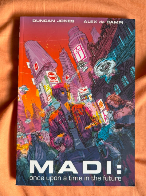 The graphic novel Madi by Duncan Jones and Alex de Campi