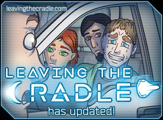 Leaving the cradle webcomic update teaser image